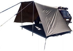 Тент-маркиза 3,3м х 6м PROTENTY с креплением